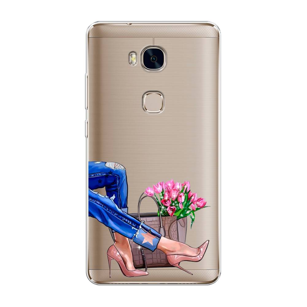 

Чехол Awog на Honor 5X "Каблучки", Разноцветный, 60550-7