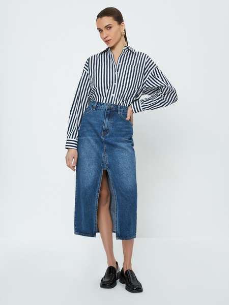 

Юбка женская ZARINA 3123421221-103 синяя XL, 3123421221