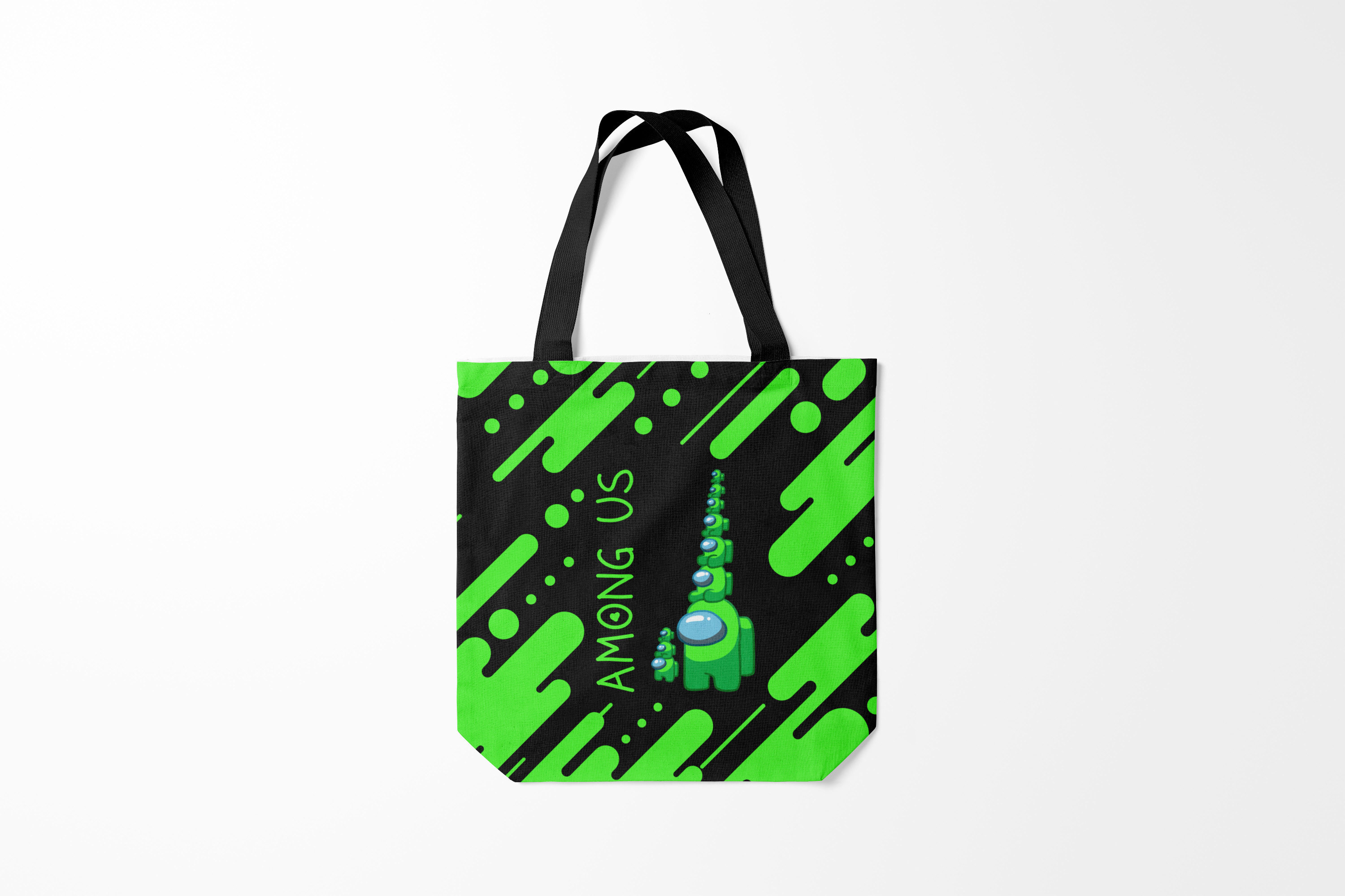 

Сумка шoппер унисекс Burnettie Among us БАШНЯ, черный, Among us БАШНЯ