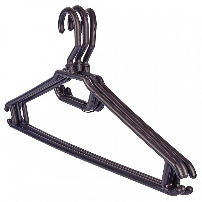 

Вешалки для одежды KL188413028 Keeplex Light р.48-50 пластик, Черный