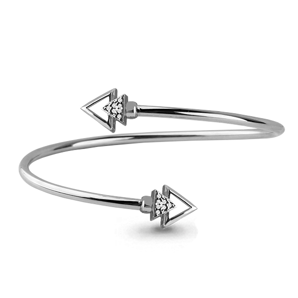 

Браслет из серебра с фианитом р. 19 Aquamarine 74161А_925_р, 74161А_925_р