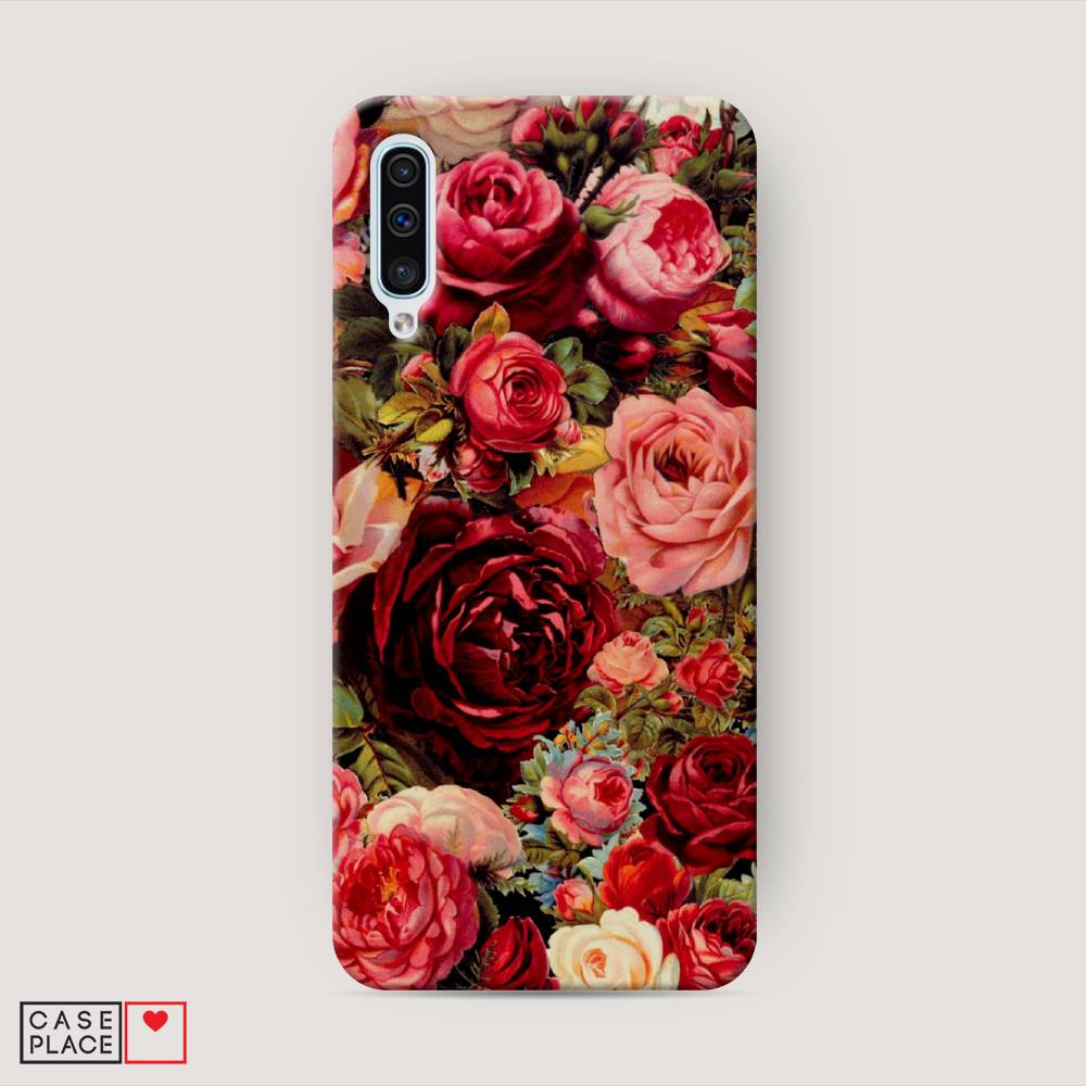 

Пластиковый чехол "Розы винтажные" на Samsung Galaxy A30s, 28820-6