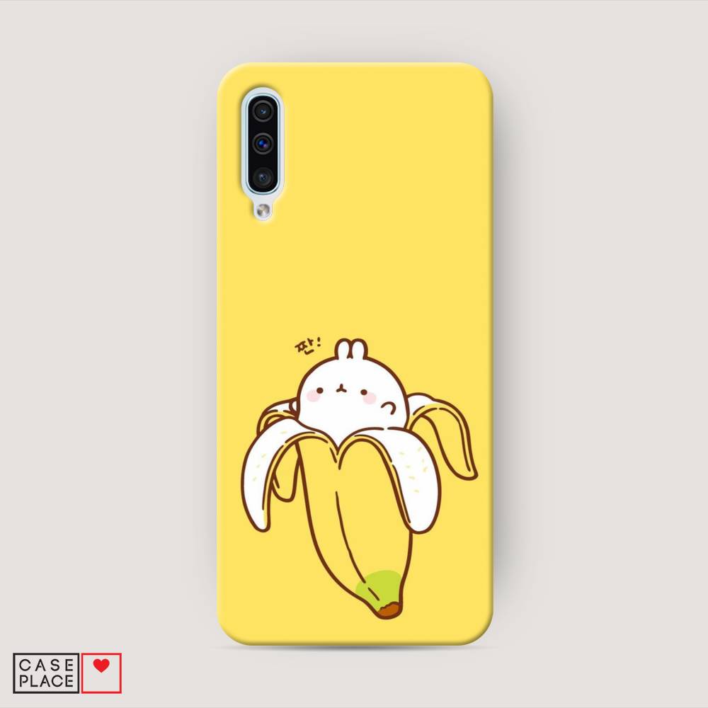 

Пластиковый чехол "Зайчик-бананчик" на Samsung Galaxy A50, 27720-1