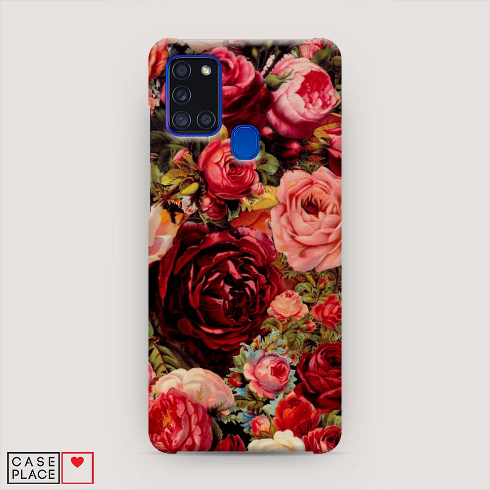

Пластиковый чехол "Розы винтажные" на Samsung Galaxy A21s, 2100220-6