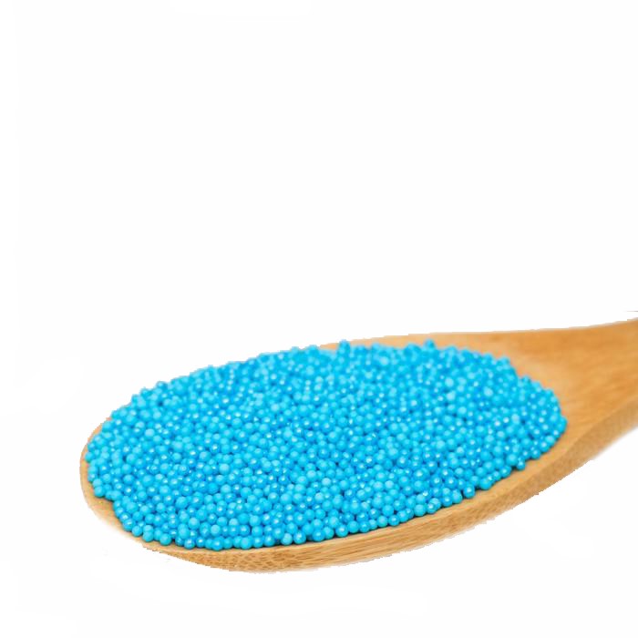 фото Кондитерская посыпка шарики 2 мм, голубые перламутровые, 50 г кондимир