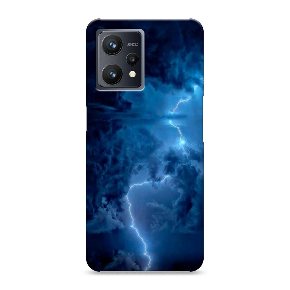 

Пластиковый чехол "Молния" на Realme 9, 257220-3