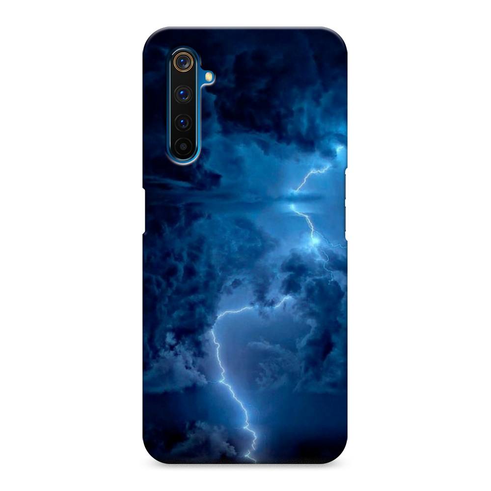 

Пластиковый чехол "Молния" на Realme 6 Pro, 252820-3