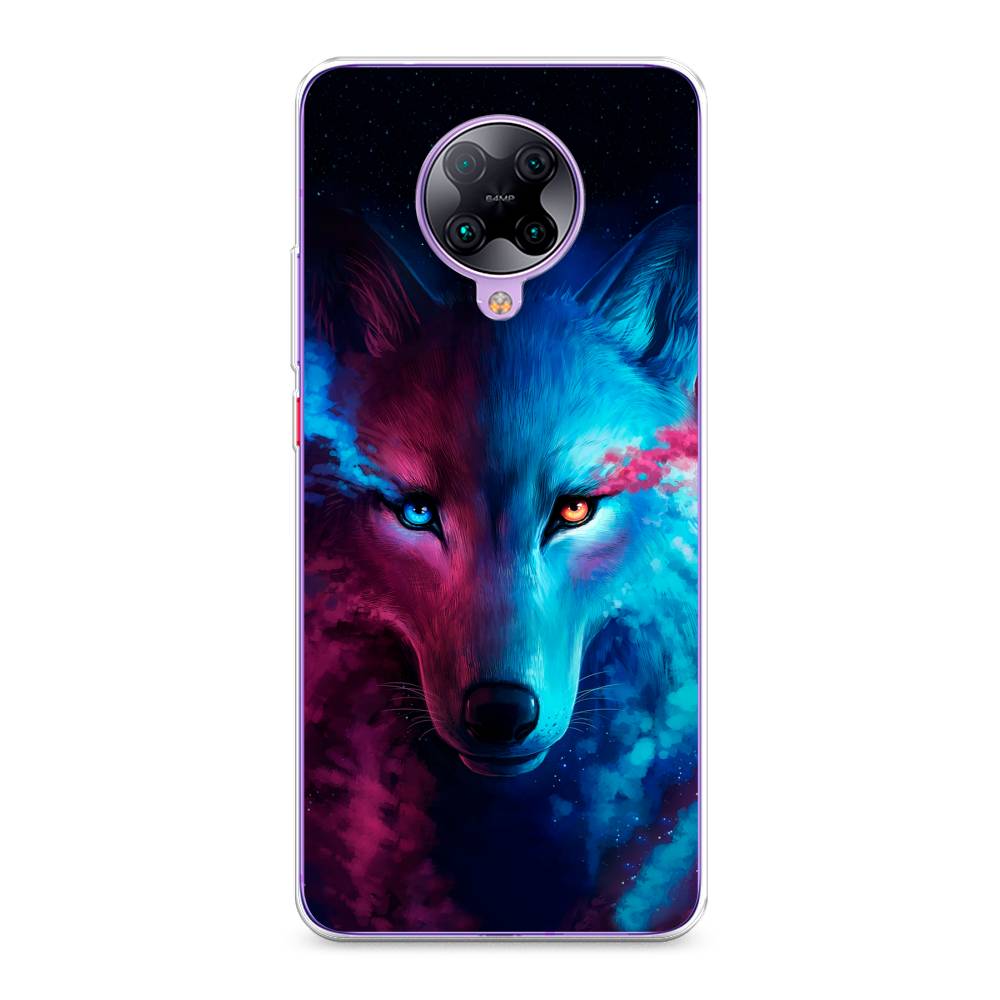 

Чехол Awog на Poco F2 Pro/Redmi K30 Pro "Волшебный волк", Разноцветный, 37050-1