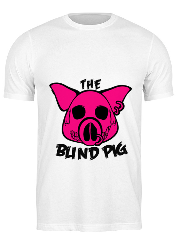 

Футболка мужская Printio The blind pig #2 белая 3XL, Белый, The blind pig #2