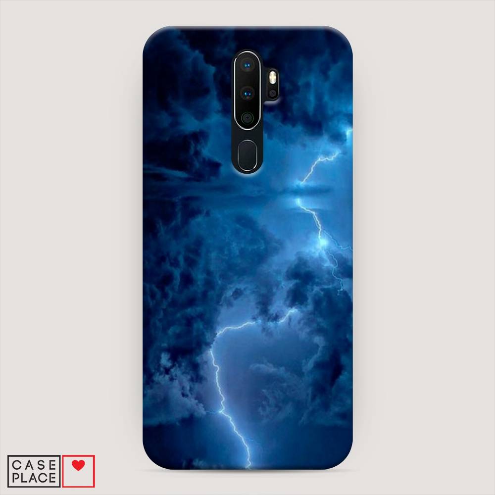 

Пластиковый чехол "Молния" на Oppo A9 (2020), 251920-3