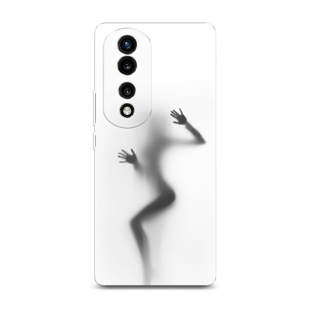 

Силиконовый чехол "Девушка в душе" на Honor 70 Pro, 6108350-7