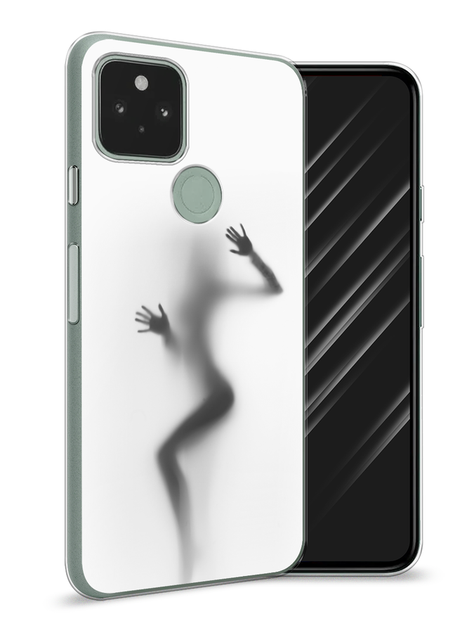 

Чехол Awog на Google Pixel 5A "Девушка в душе", Разноцветный, 271050-7