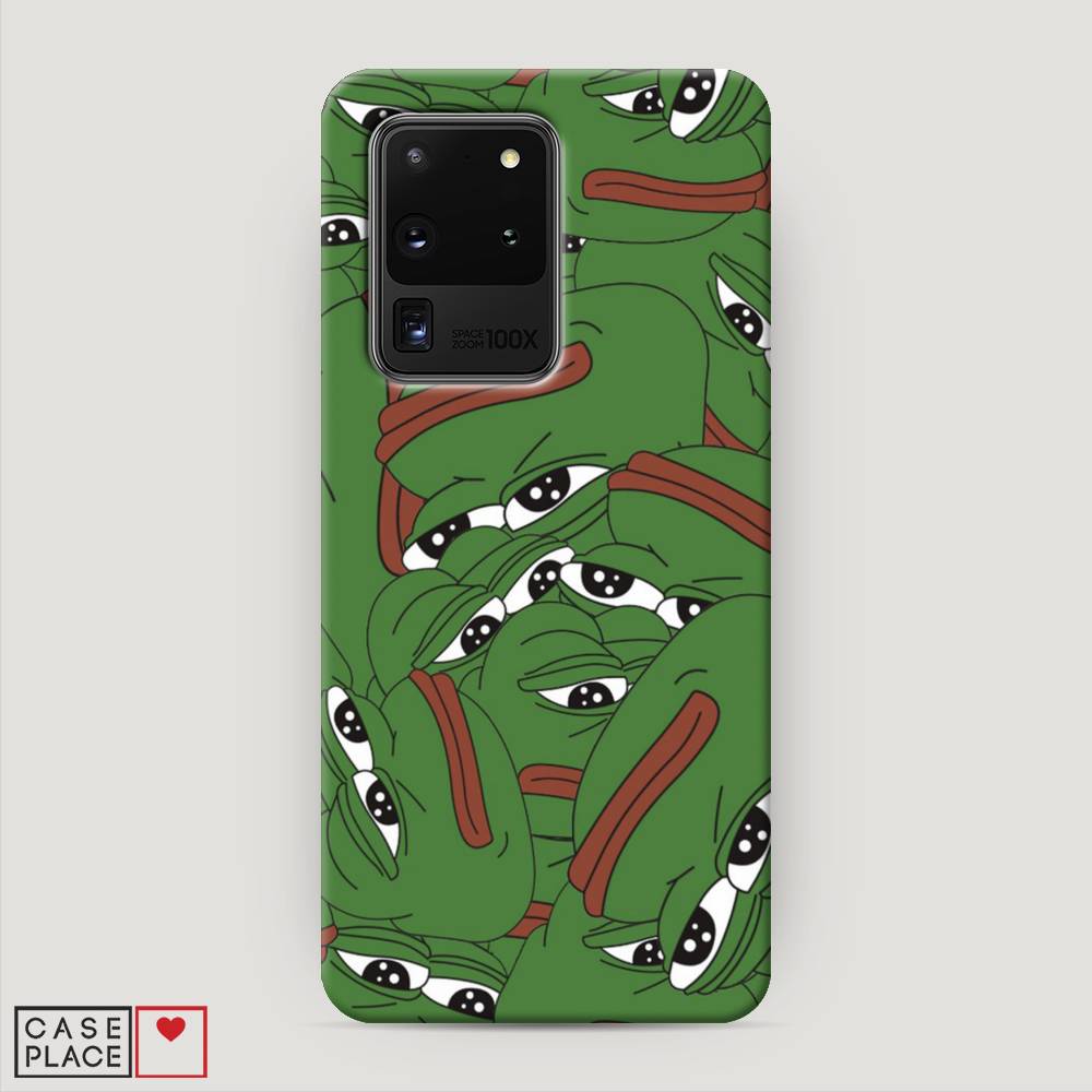 

Пластиковый чехол "Печальный frog" на Samsung Galaxy S20 Ultra, 29420-7