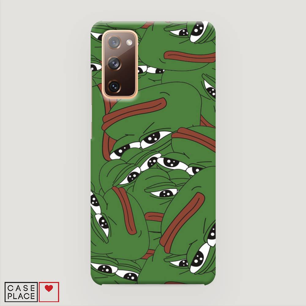 

Пластиковый чехол "Печальный frog" на Samsung Galaxy S20 FE, 2101320-7