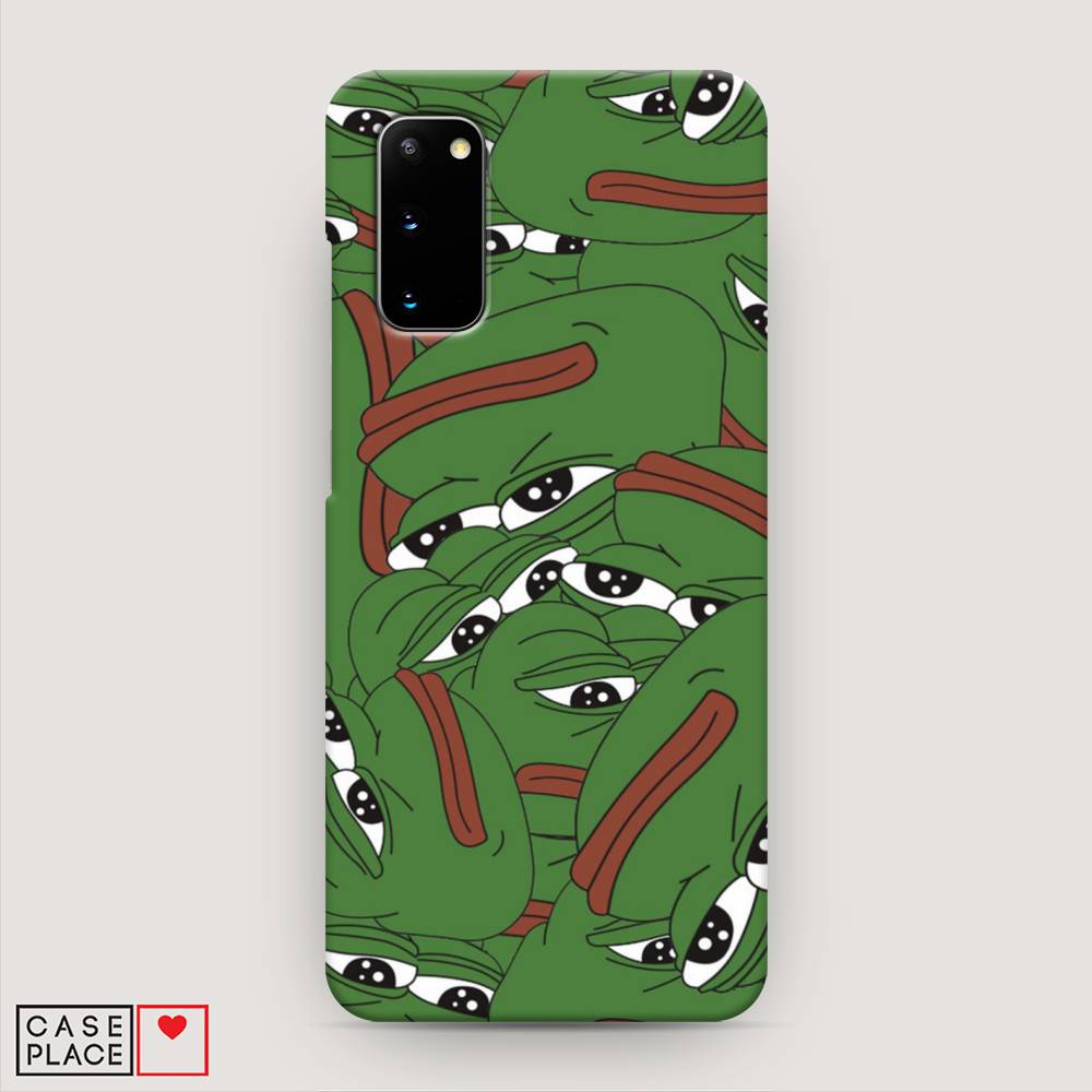 

Пластиковый чехол "Печальный frog" на Samsung Galaxy S20, 29220-7