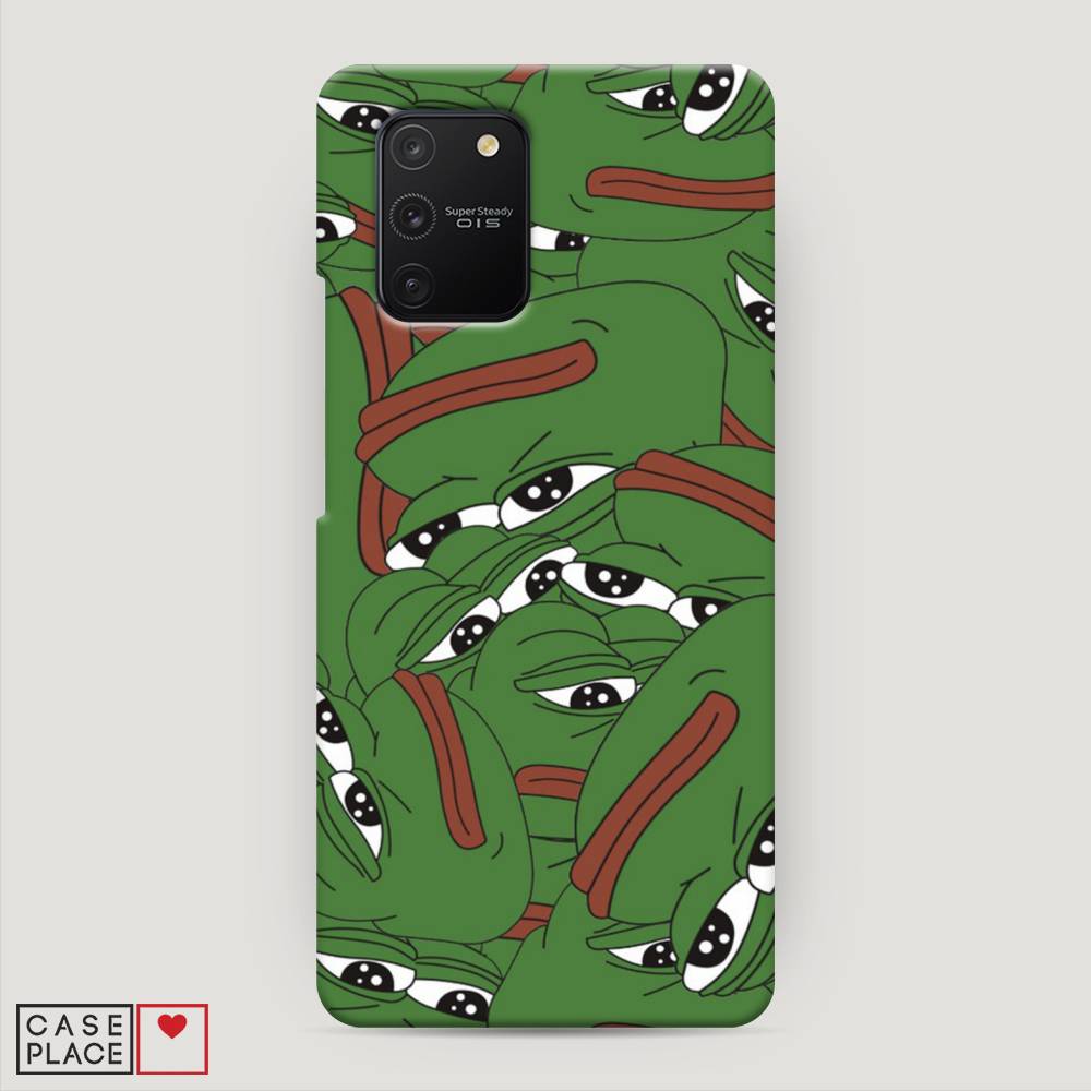 

Пластиковый чехол "Печальный frog" на Samsung Galaxy S10 Lite, 210020-7