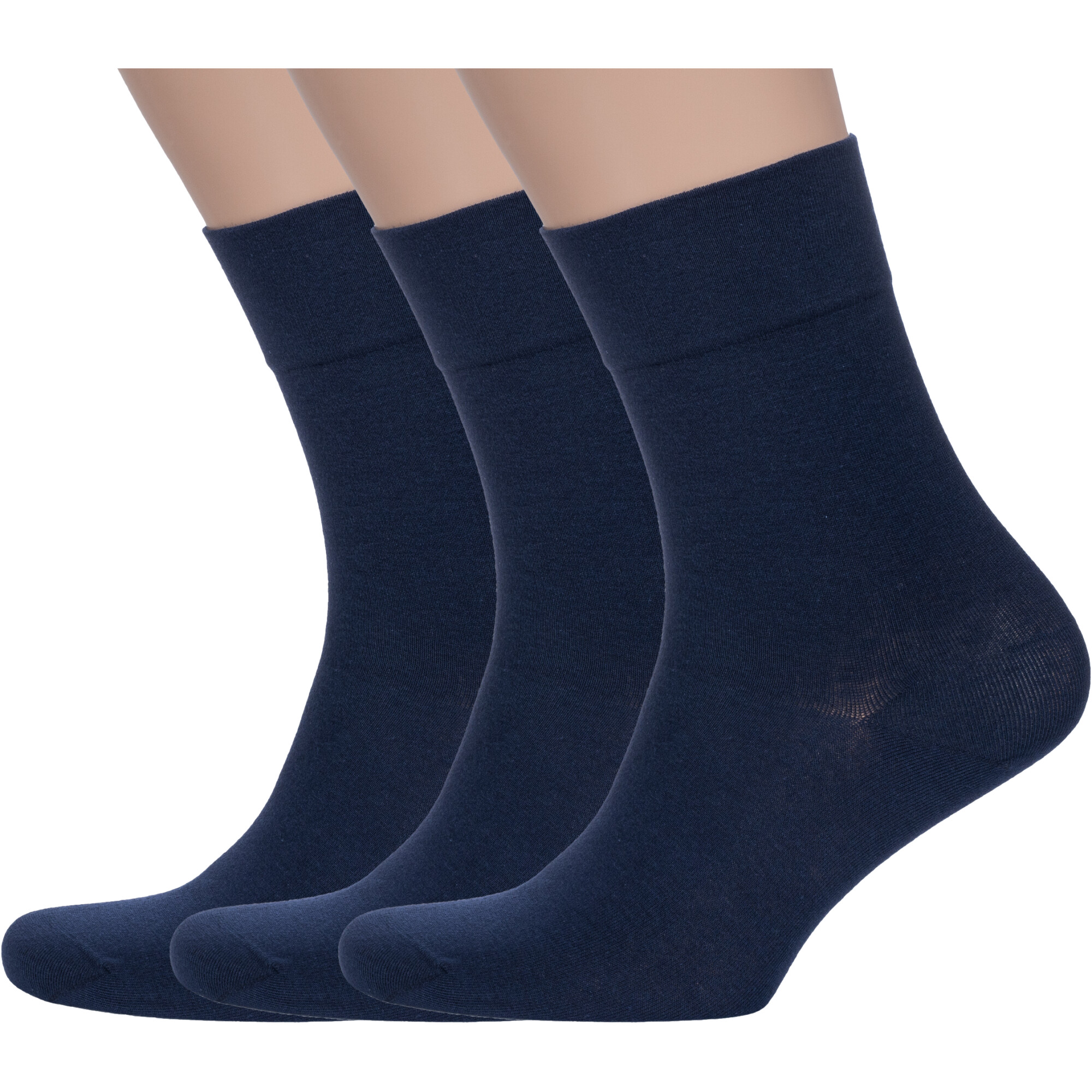 

Комплект носков мужских Rusocks 3-М-1131 синих 25-27, 3 пары, Синий, 3-М-1131