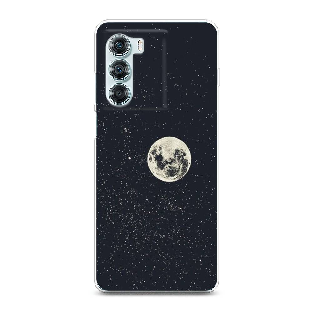 

Чехол на Motorola Moto Edge S30 "Полнолуние", Красный, 243050-2