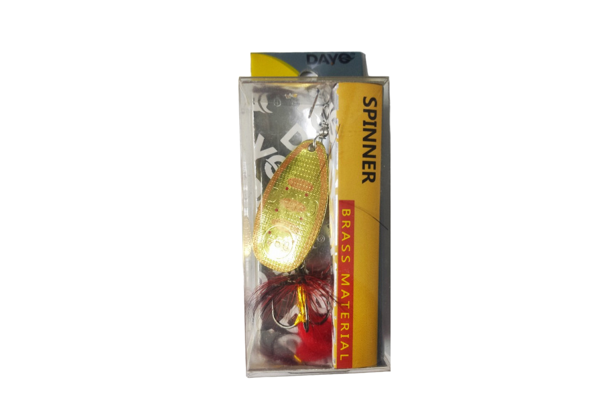 

Блесна DaYo Brass №3 18гр 90мм #07 331003, 00-00033480