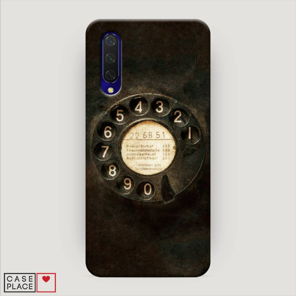 

Пластиковый чехол "Старинный телефон" на Xiaomi Mi CC9, 36120-4