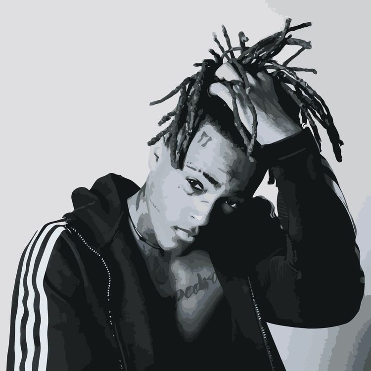 

Картина по номерам Живопись по Номерам «XXXTENTACION 12», xxxtentacion-012
