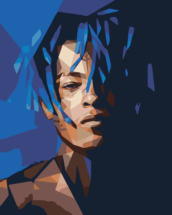 

Картина по номерам Живопись по Номерам «XXXTENTACION 3», xxxtentacion-003