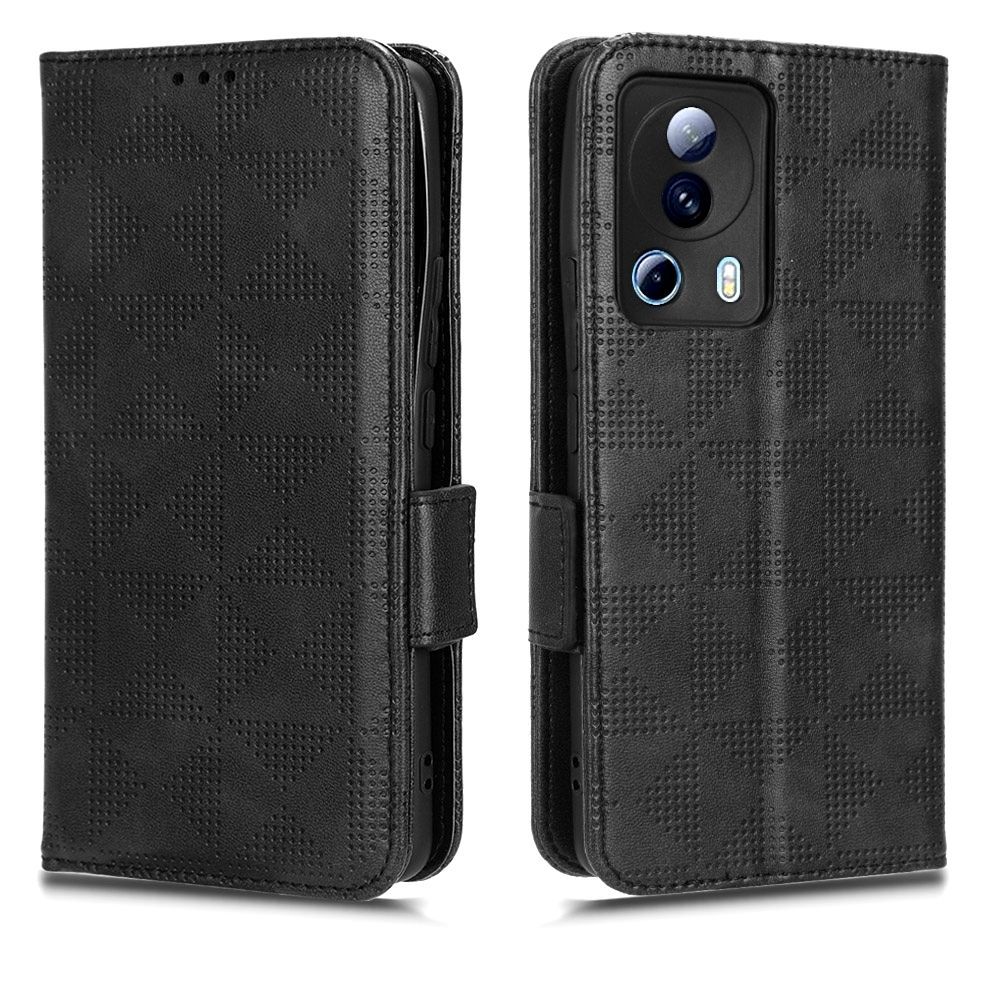

Чехол-книжка MyPads с подставкой для Xiaomi 13 Lite, Черный