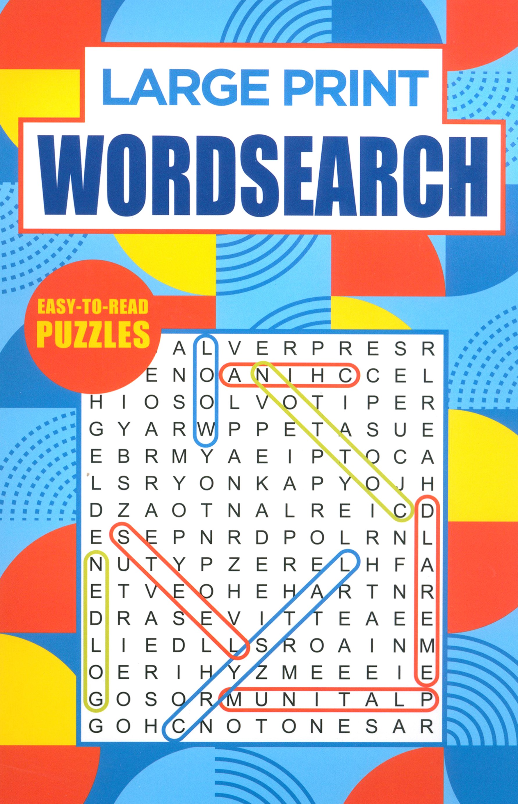 

Large Print Wordsearch Easy-to-Read Puzzles