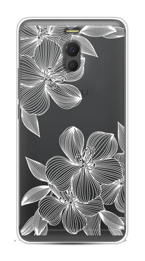 

Чехол на Meizu M6 Note "Крокус", Белый;прозрачный, 72150-1