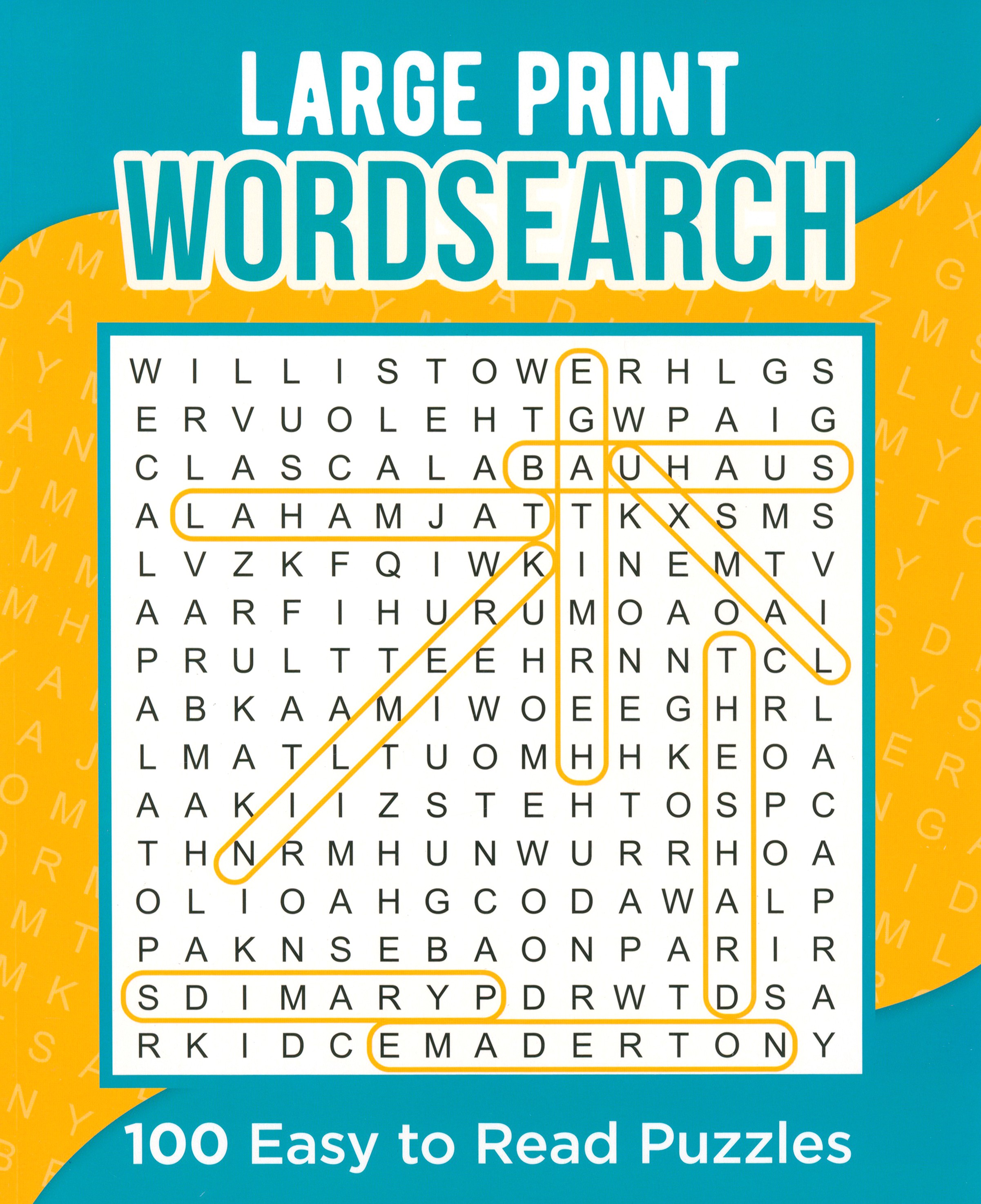 

Large Print Wordsearch