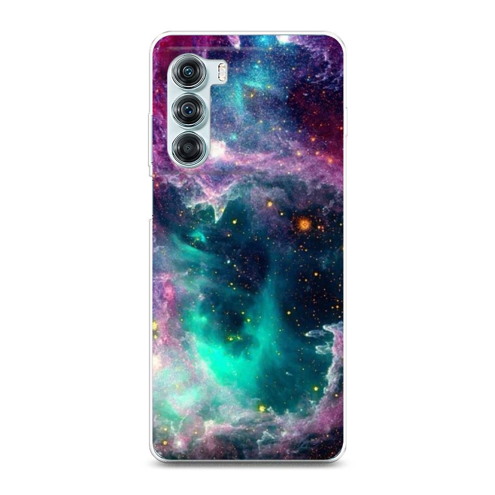 

Чехол на Motorola Moto Edge S30 "Звездные облака", Розовый;бежевый, 243050-2