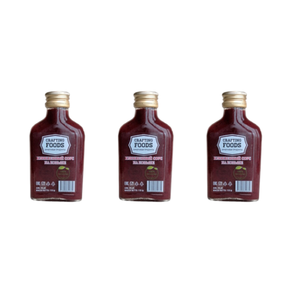 

Клюквенный соус Crafting Foods 110 гр. - набор из 3 шт.