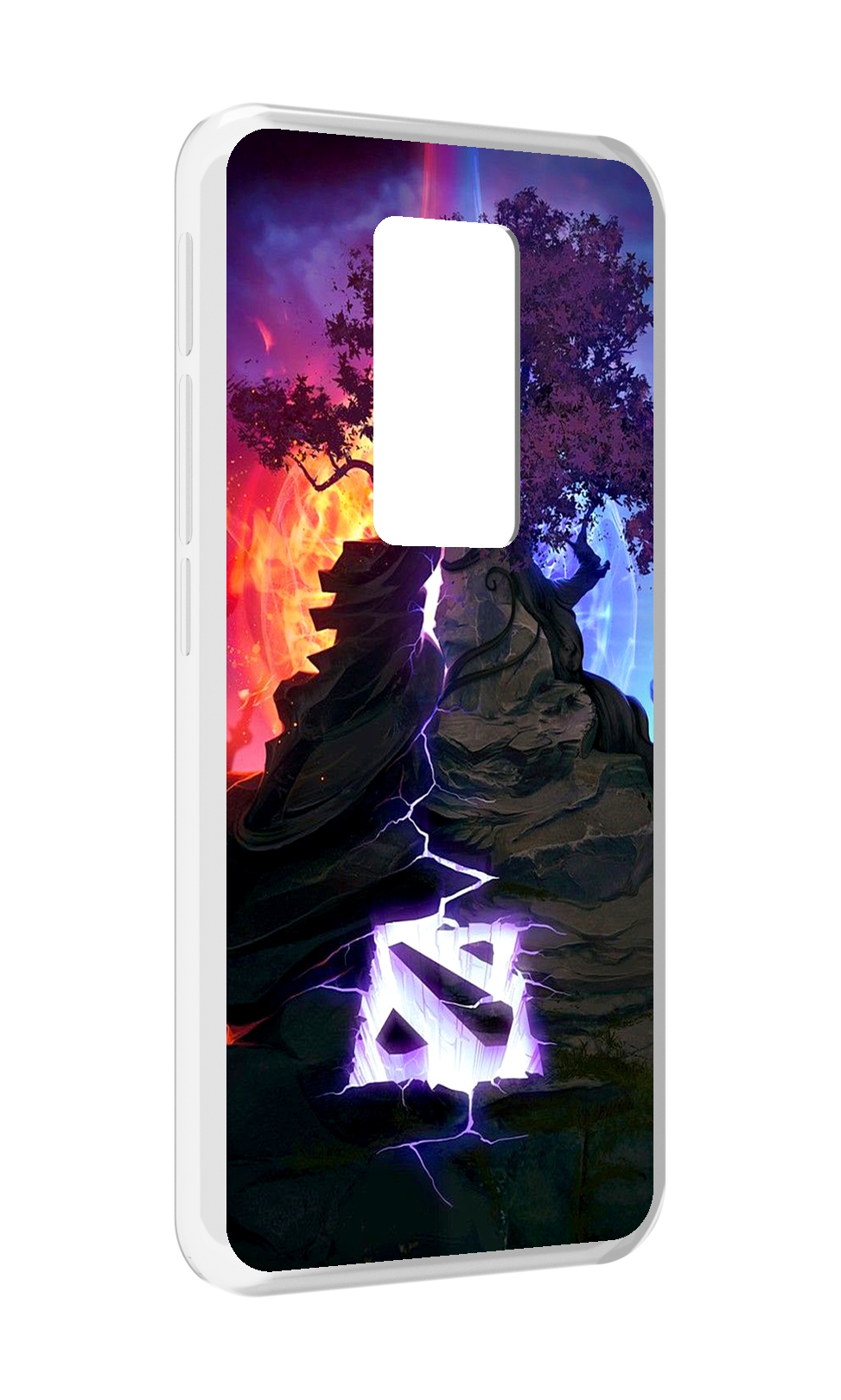 

Чехол MyPads dota 2 логотип для Motorola Defy 2021, Прозрачный, Tocco
