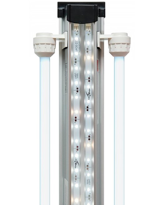 фото Светильник для аквариумов биодизайн гибрид t5 + led scape hybrid maxi light 180 см