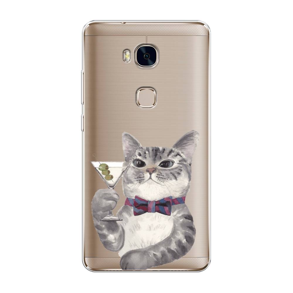 

Чехол Awog "Кот джентльмен" для Honor 5X
