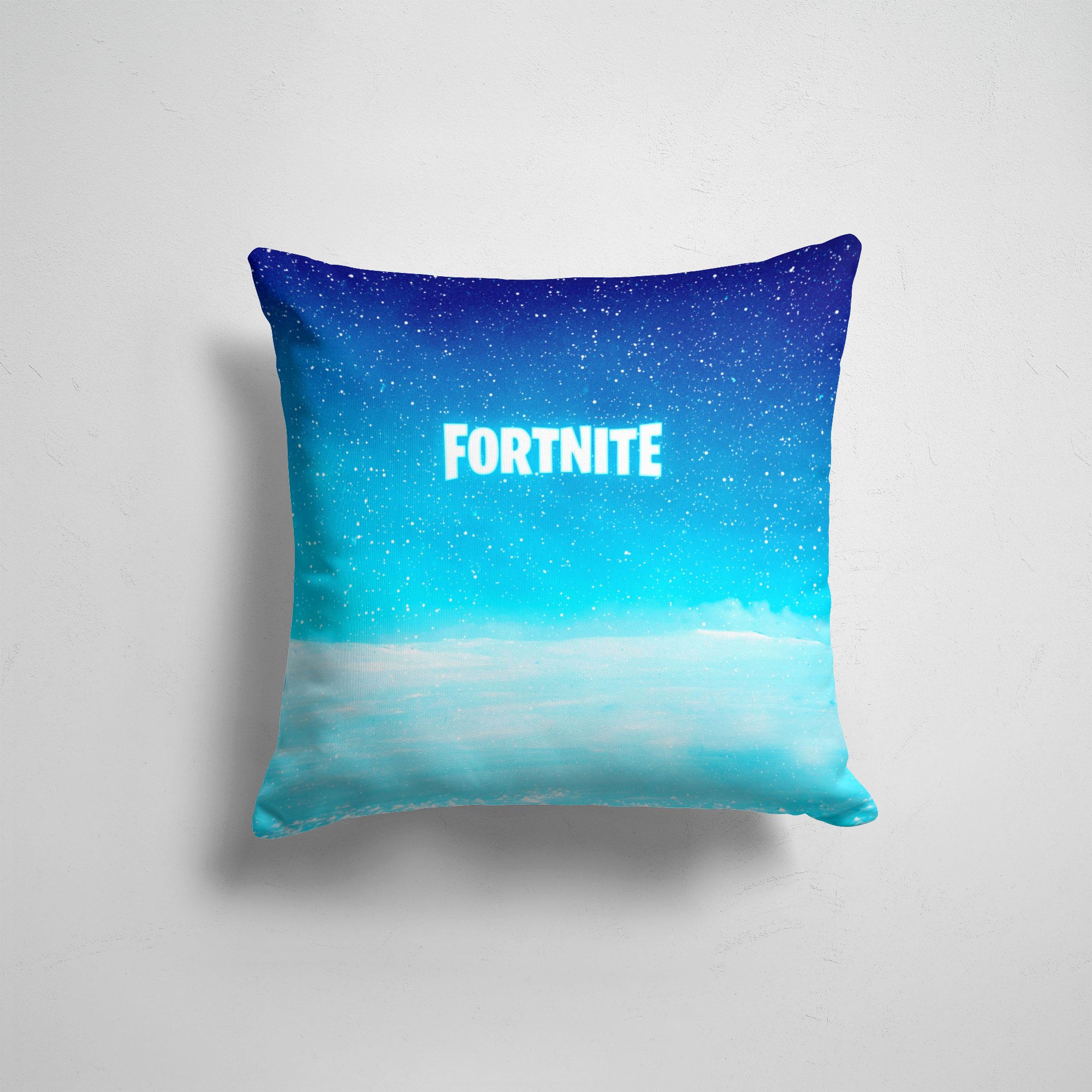 

Подушка декоративная 45х45см Геймерам Fortnite WINTER, Разноцветный