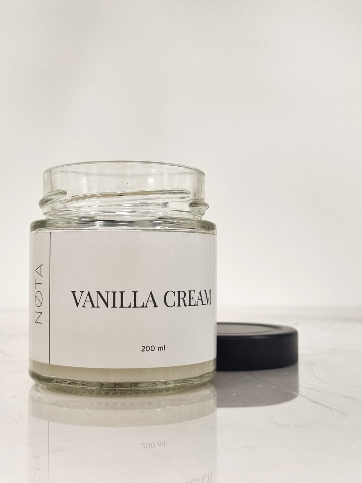 

Свеча ароматическая в банке Nota Vanilla cream, 200 мл, Свеча ароматическая