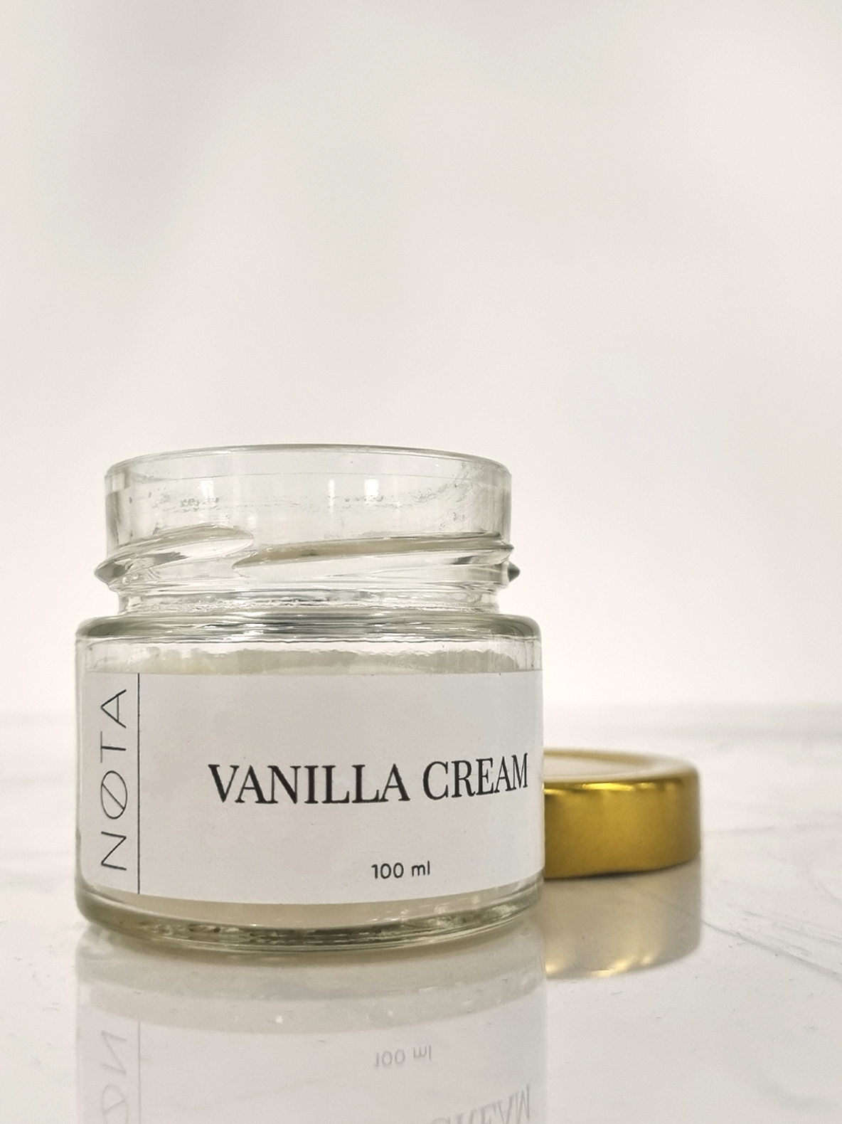 

Свеча ароматическая в банке Nota Vanilla cream, 100 мл, Свеча ароматическая