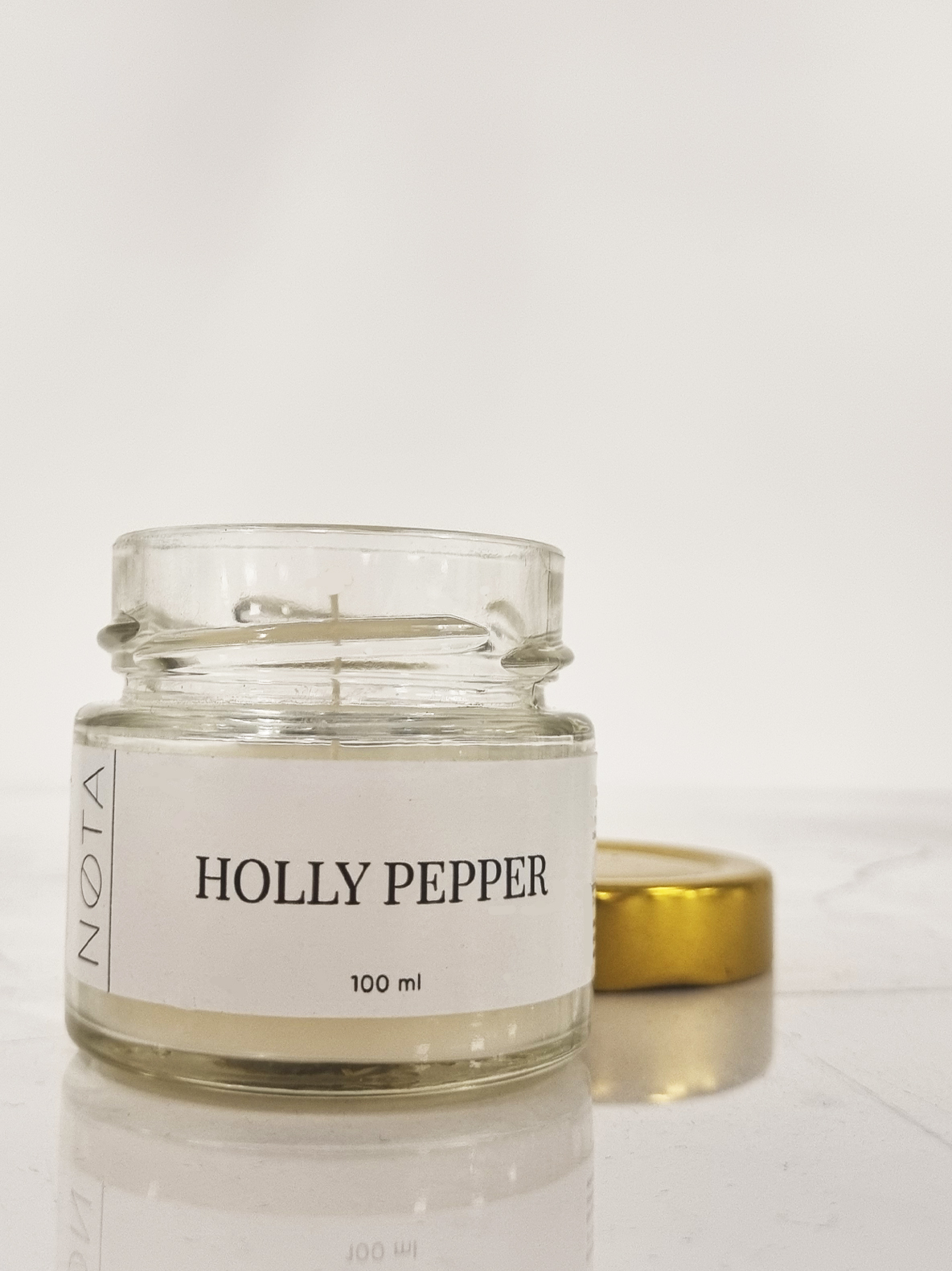 

Свеча ароматическая в банке Nota Holly pepper, 100 мл, Свеча ароматическая