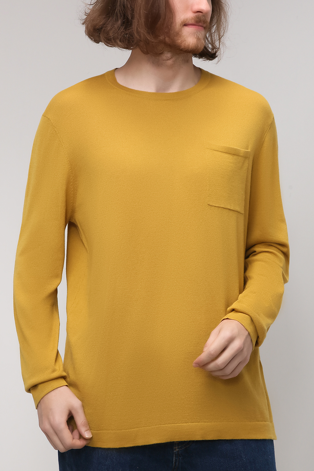 

Джемпер мужской Esprit 081EE2I304 желтый 2XL, 081EE2I304