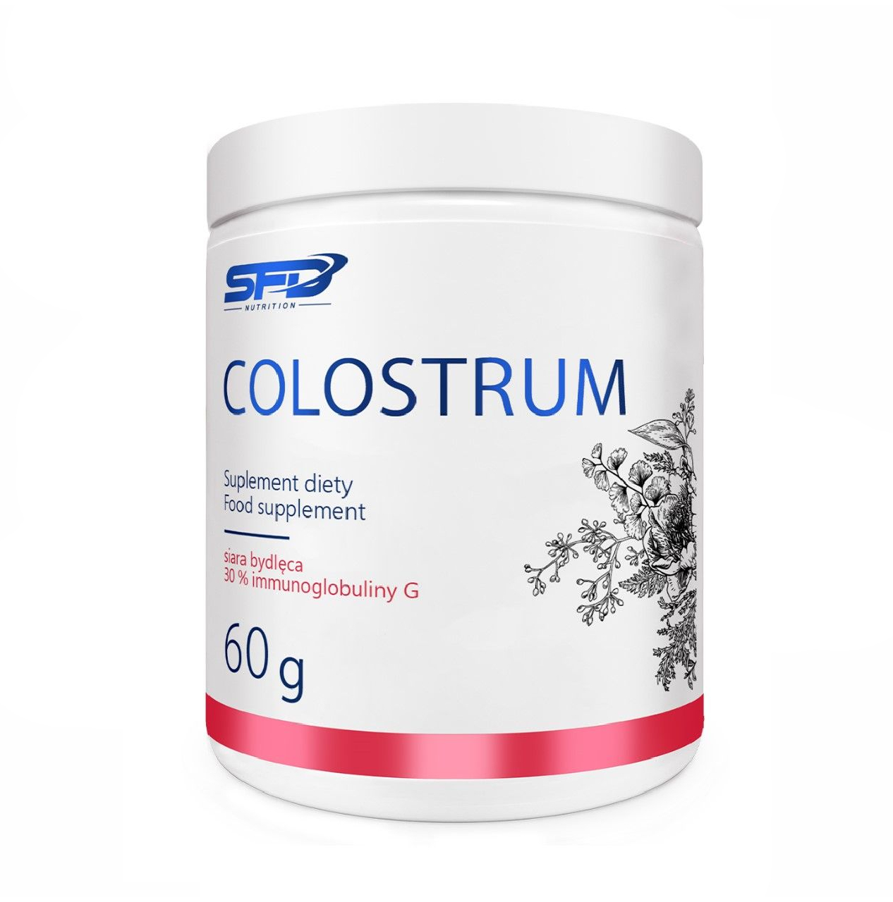 

Колострум молозиво SFD COLOSTRUM 60г, SFD COLOSTRUM 60 g