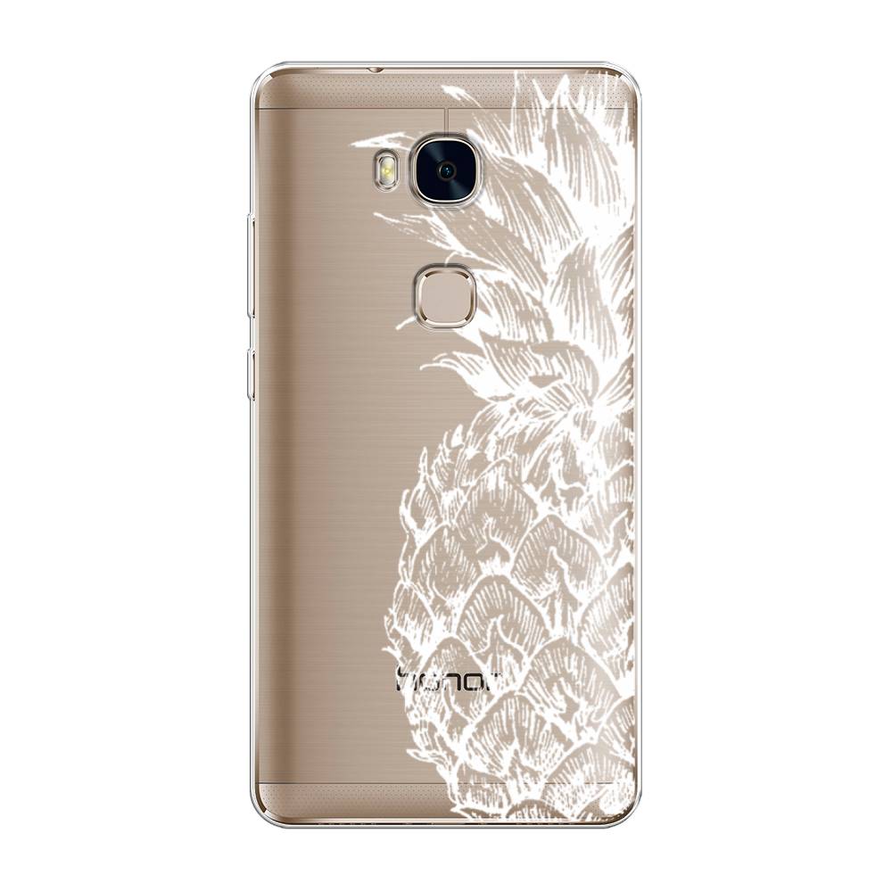 

Чехол Awog на Honor 5X "Ананас графика белая", Разноцветный, 60550-10