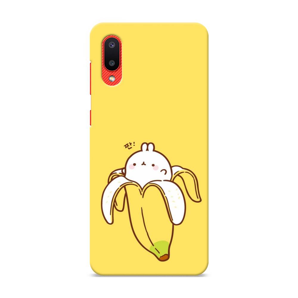

Пластиковый чехол "Зайчик-бананчик" на Samsung Galaxy A02, 2102520-1