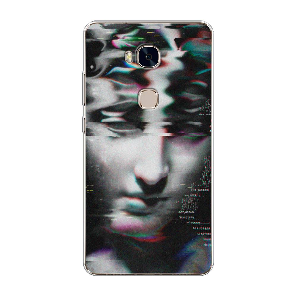 

Чехол Awog на Honor 5X "Glitch Art", Разноцветный, 60550-9