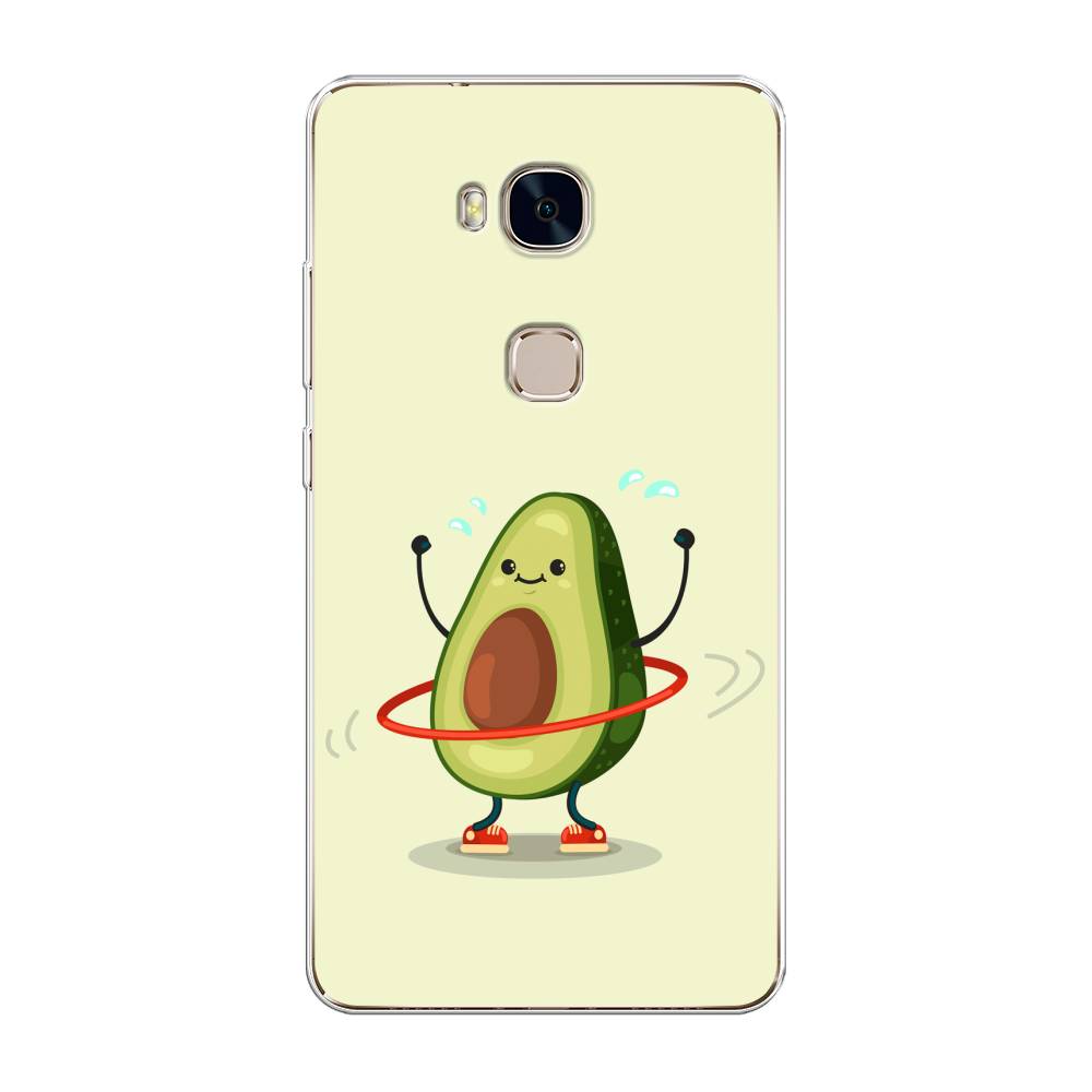 

Чехол Awog на Honor 5X "Авокадо с обручем", Разноцветный, 60550-10