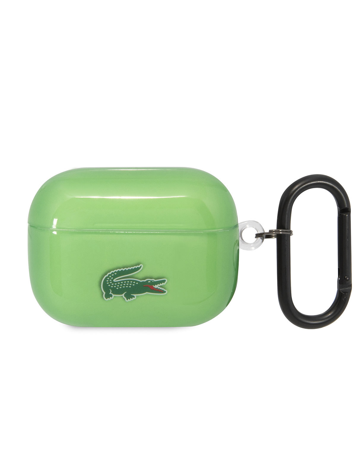 Чехол Lacoste для AirPods Pro Croc Logo Transparent Green