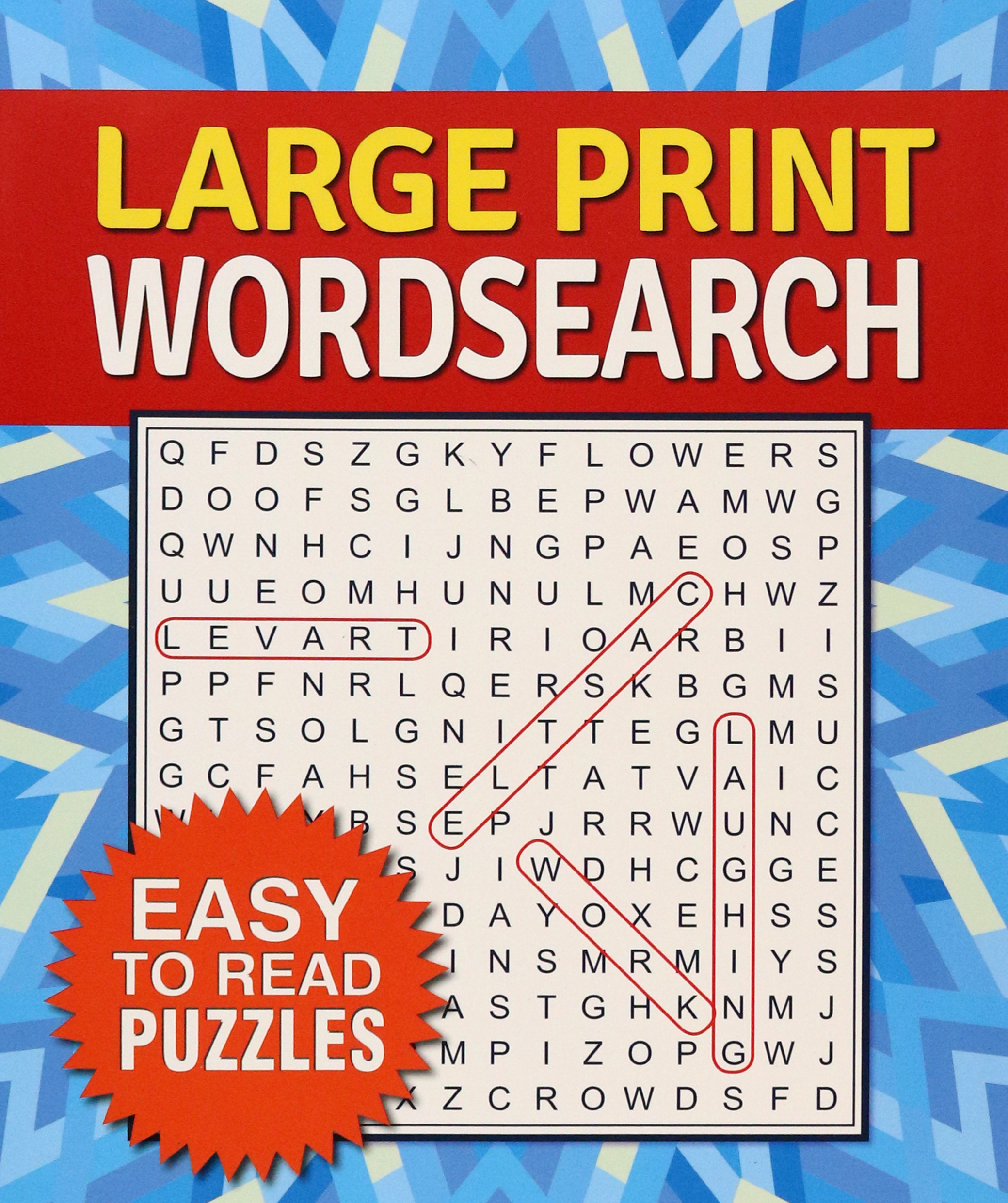 

Large Print Wordsearch
