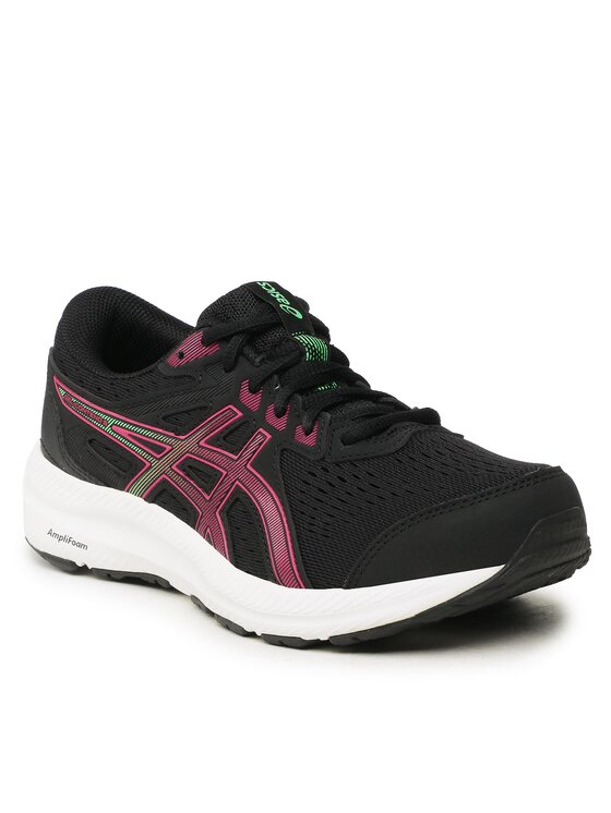

Кроссовки женские Asics Gel-Contend 8 1012B320 черные 40 EU, Черный, Gel-Contend 8 1012B320