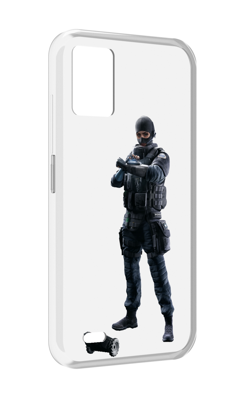 

Чехол MyPads Tom-Clancy's-Rainbow-Six-1 для UMIDIGI Bison 1, Прозрачный, Tocco
