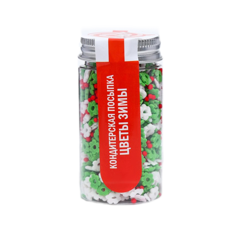 

Кондитерская посыпка Цветы зимы, 50 г
